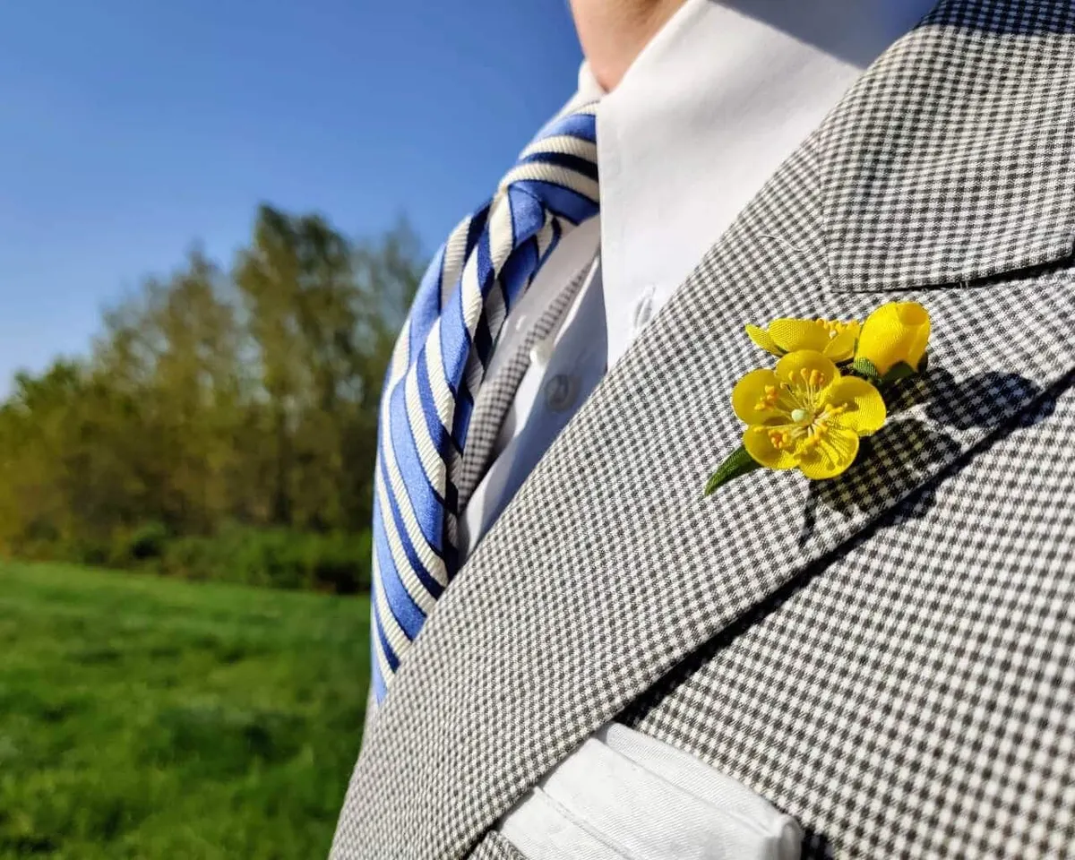 Kunstblumen 1905 - die Geschichte der Boutonnière