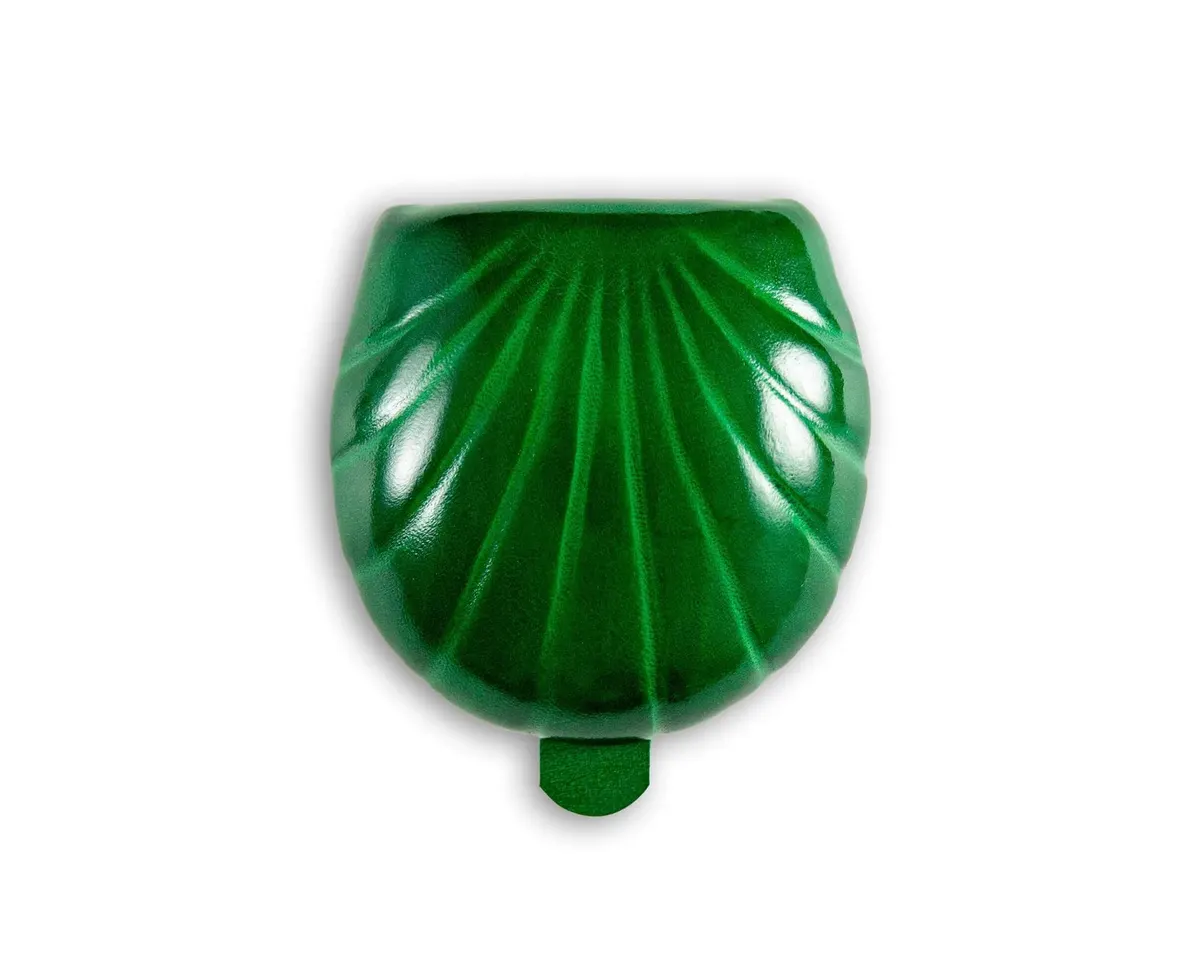 Schüttelbörse Muschelform Verde