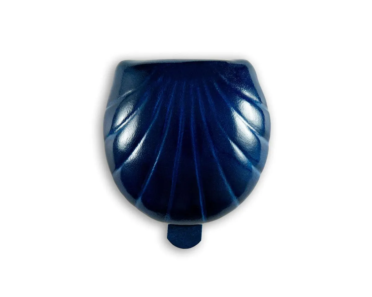 Schüttelbörse Muschelform Blu