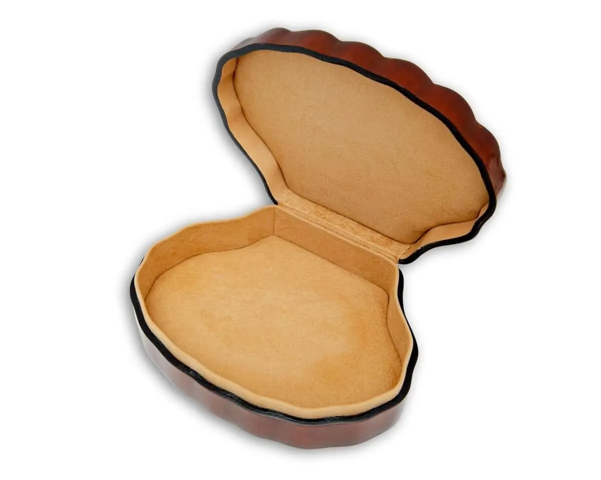 Schmuckschatulle Muschelform Cuoio - Ansicht 2
