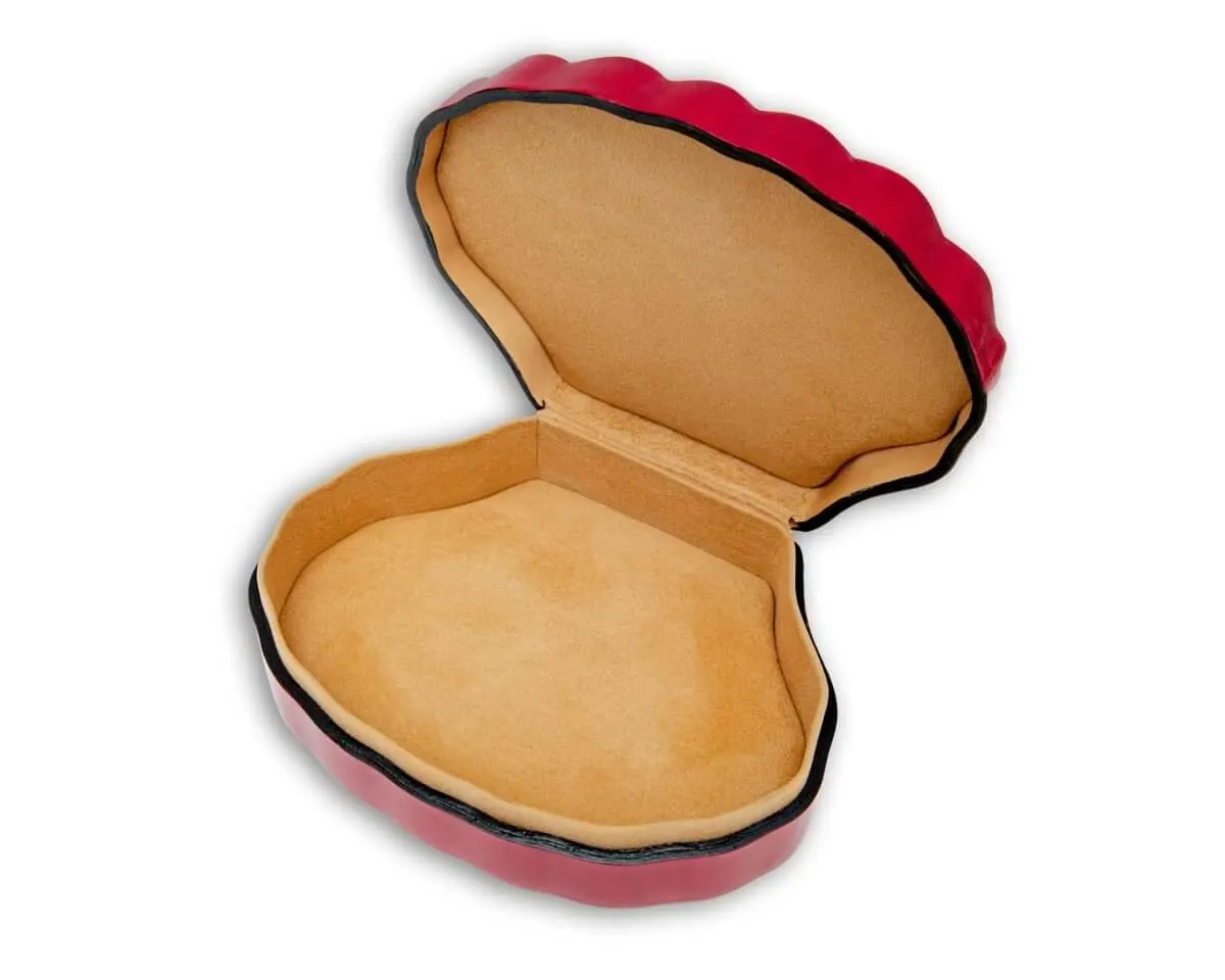 Schmuckschatulle Muschelform Magenta - Ansicht 2