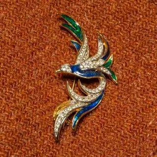 Brooch Fantasy Bird b - representative image, shown here: Brooch Fantasy Bird c