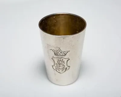 Schnapsbecher Silber &quot;AS&quot;, Titelbild der Themenwelt Vintage Männergeschenke